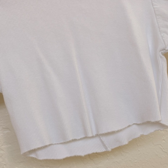 ZARA Puff Shoulder Crop Top - Picture 7 of 7